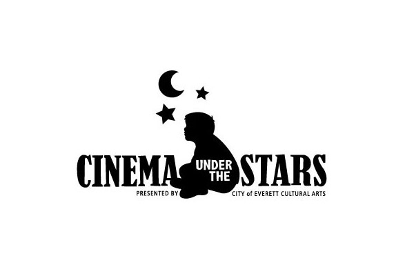 City of Everett Cinema Under the Stars Logo