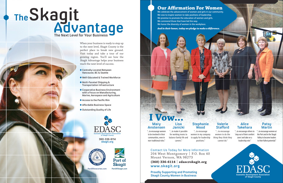 Print materials to promote EDASC.