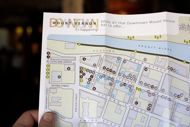 Mount Vernon Downtown Association Map