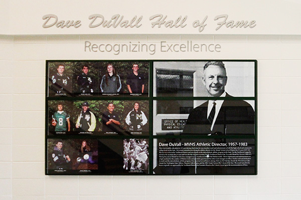Mount Vernon High School Dave DuVall Hall of Fame