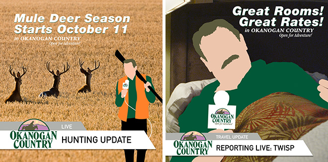 Okanogan Country Campaign Social Media on Instagram