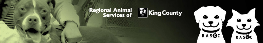 Regional Animal Services of King County (RASKC) Web Banner