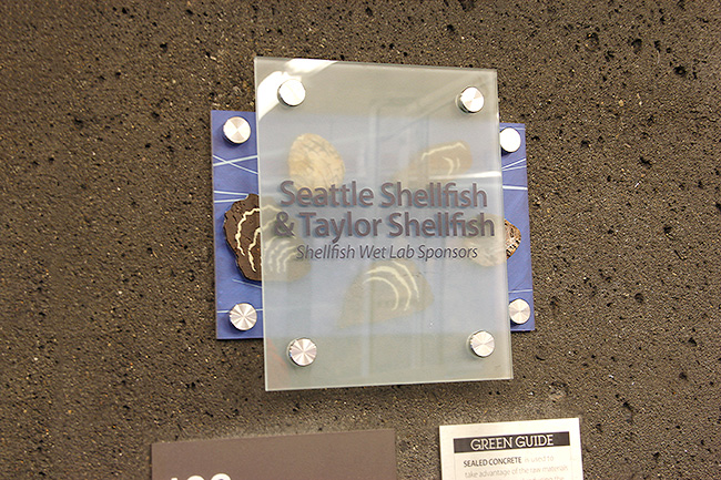 Seattle Shellfish and Taylor Shellfish - Shellfish Wet Lab Sponsors