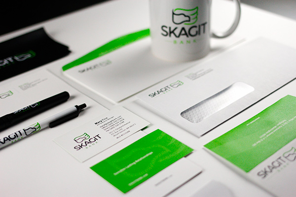 Skagit Bank Identity Package and Promotional Material