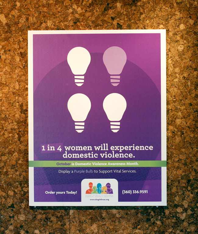 Skagit Domestic Violence & Sexual Assault Services Poster