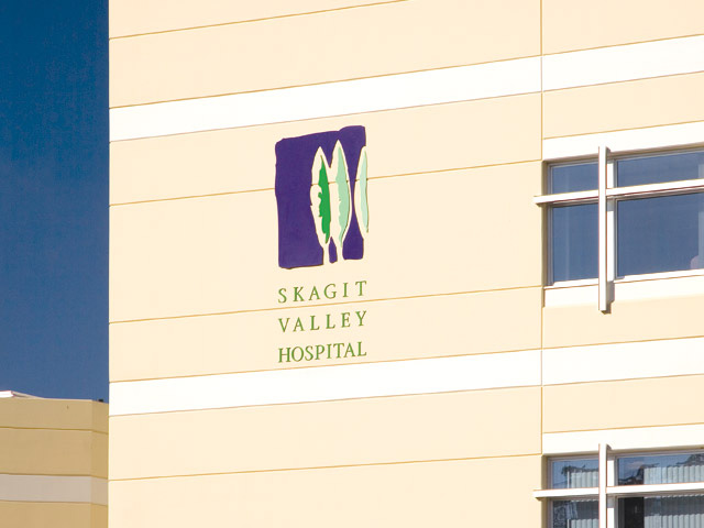 Skagit Valley Hospital Building Signage