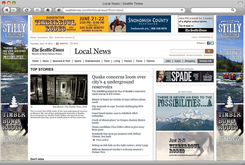 Visit Stilly Valley Campaign on the Seattle Times Website