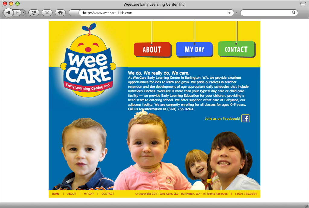WeeCare Early Learning Center Website