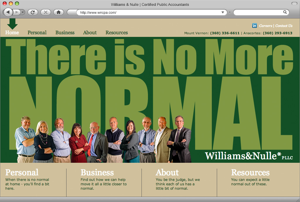 Williams & Nulle Website