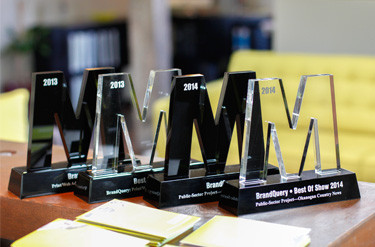 BrandQuery's 4 BIG M Awards from The Marketing Awards