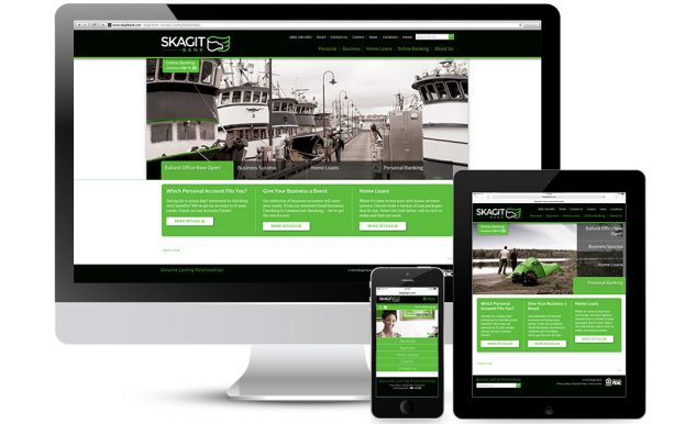 Skagit Bank Responsive Website